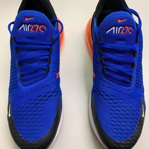 Used Men's Nike Air Max 270 Racer Blue Sneakers